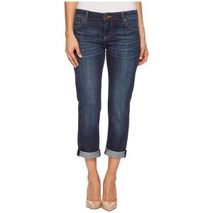 NWOT Kut from the Kloth Catherine crop boyfriend